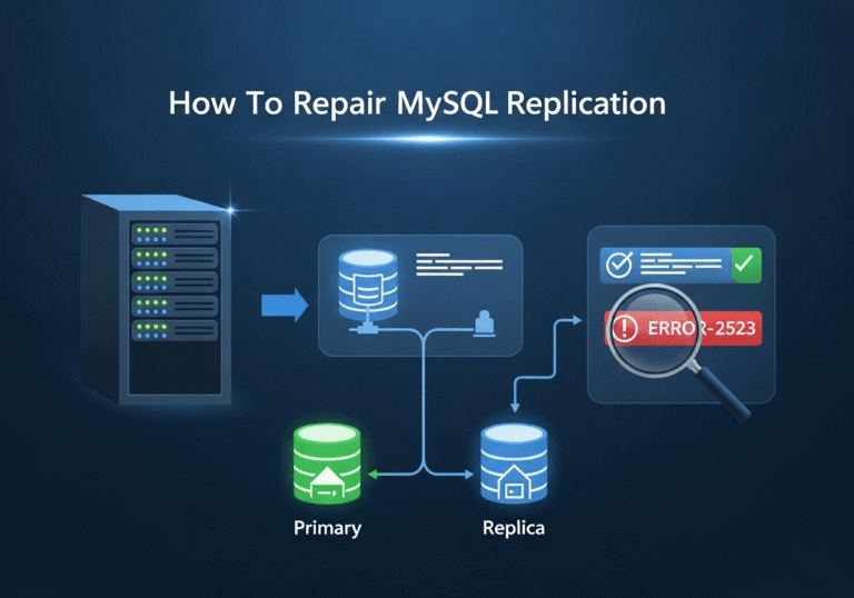 How To Repair MySQL Replication